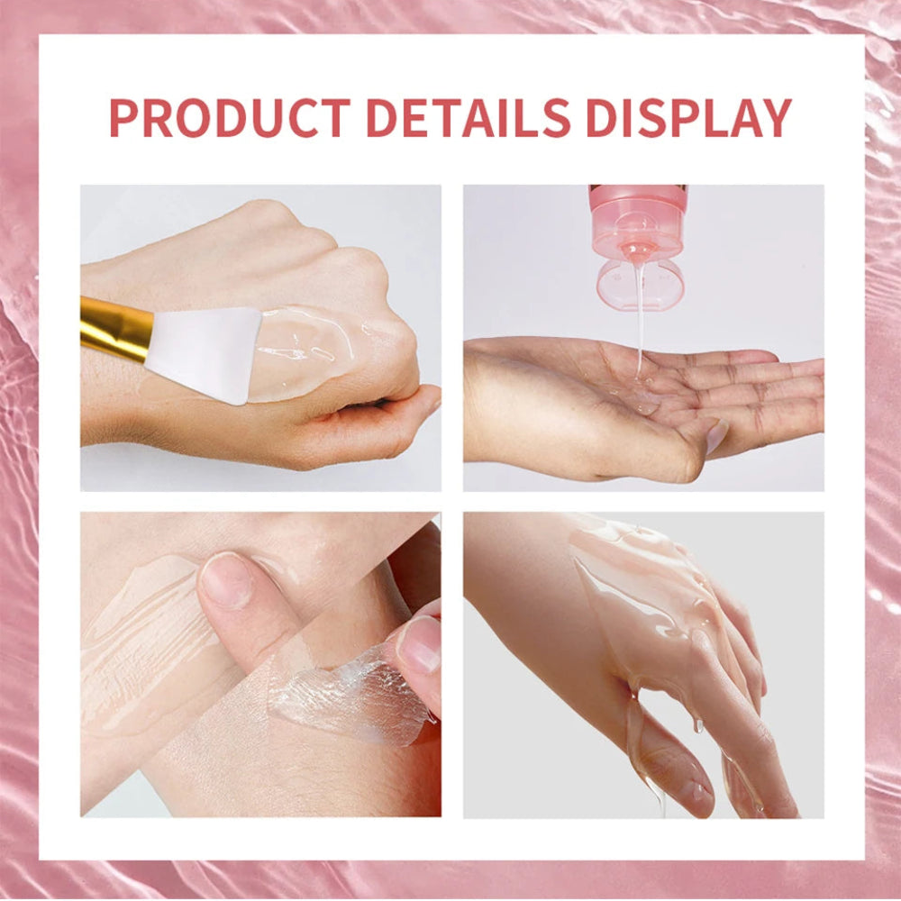 Masque Visage au Collagène avec Pinceau – Hydratant, Éclat & Élasticité