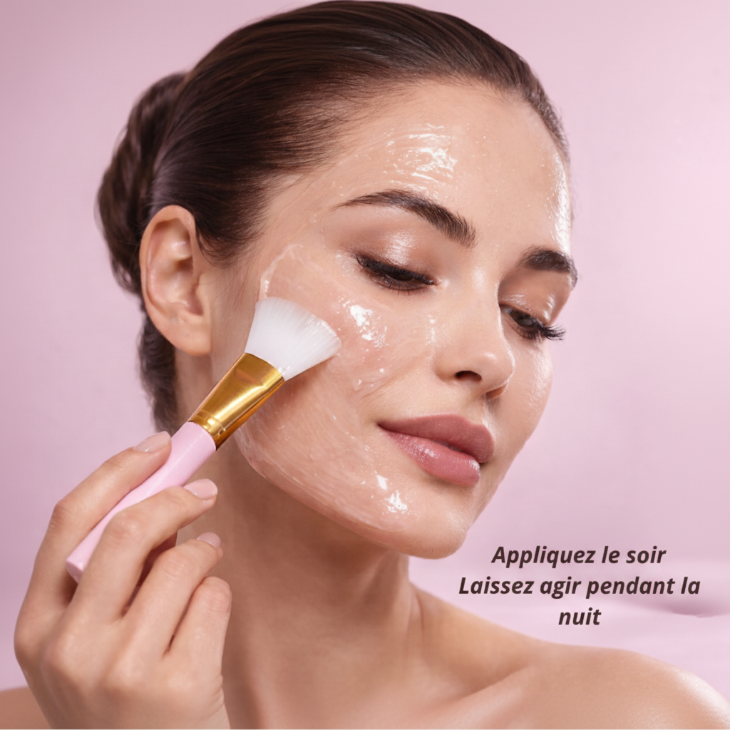 Image masque de nuit format carré